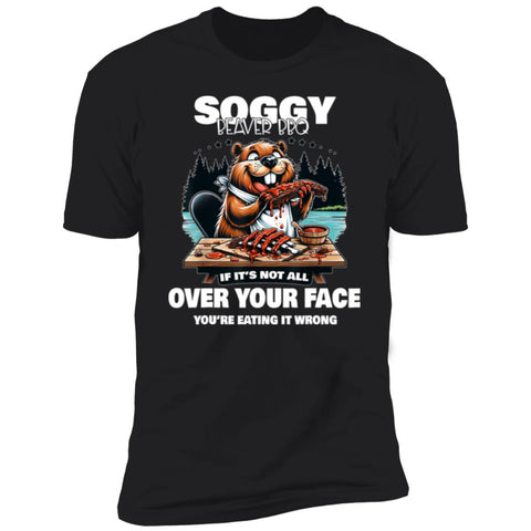 Soggy Beaver BBQ Color Premium Short Sleeve T-Shirt