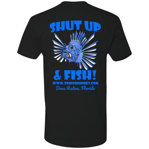 Trippie Hooks "Shut U & Fish!" Cotton Premium Short Sleeve T-Shirt