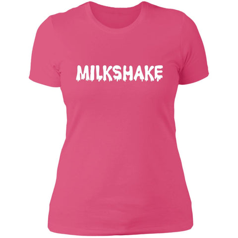 Milkshake Ladies' Boyfriend T-Shirt