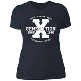 GenX FAFO Ladies' Boyfriend T-Shirt