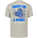 Trippie Hooks "Shut Up & Fish!" Performance Men's Moisture-Wicking Tee