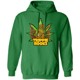 Trippie Hooks Green Logo Hoodie