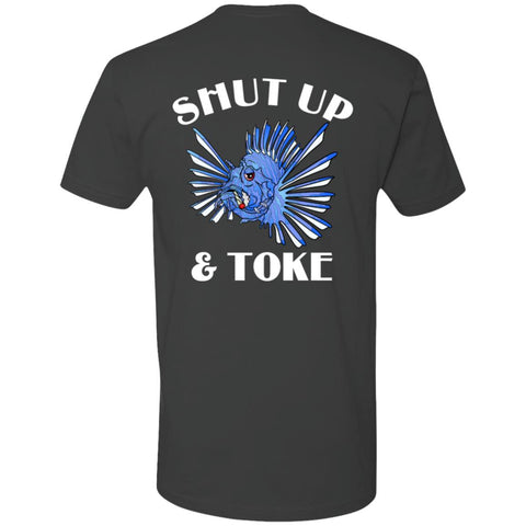 TRIPPIE HOOKS Shut Up & Toke Premium Short Sleeve Tee (Closeout)