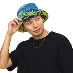 TRIPPIE HOOKS Reversible bucket hat