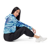 TRIPPIE HOOKS Ocean Women’s cropped windbreaker