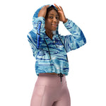 TRIPPIE HOOKS Ocean Women’s cropped windbreaker